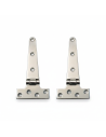 LOT DE 2 CHARNIERES INOX POUR CAPOT NOUVEAU MODELE...