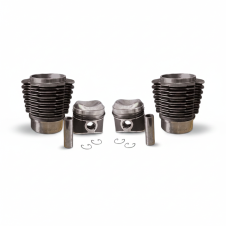 JEU DE 2 CYLINDRES AVEC PISTONS 602CM3 MARQUE MAHLE