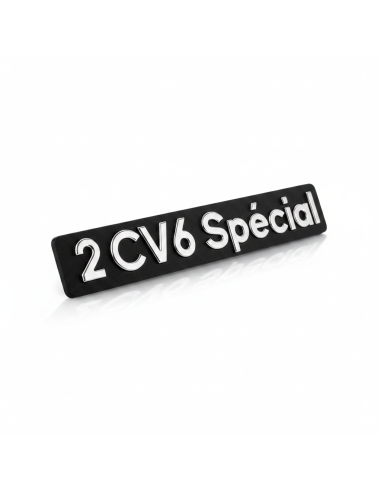 MONOGRAMME 2CV6 SPECIAL