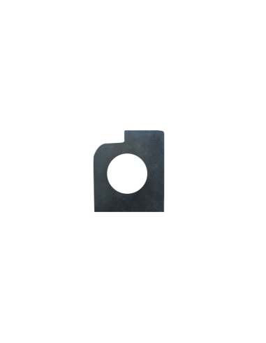 PLAQUETTE CAOUTCHOUC ISOLANTE BORNE +