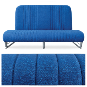 BANQUETTE AVANT NEUVE POUR  2CV TYPE AZAM EN TISSU BLEU...