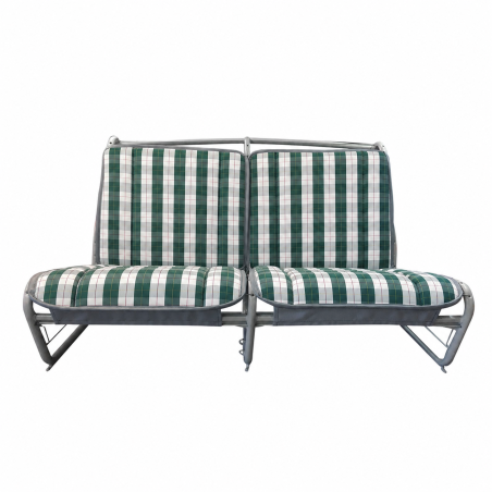 BANQUETTE AVANT NEUVE POUR  2CV TYPE AZ EN TISSU PRINCE DE GALLES