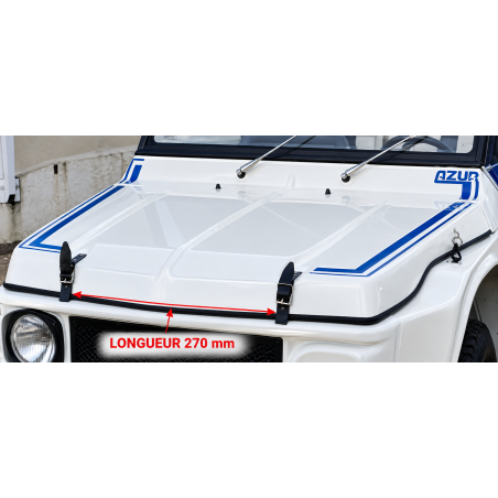 JOINT DE CAPOT NOIR POUR MEHARI