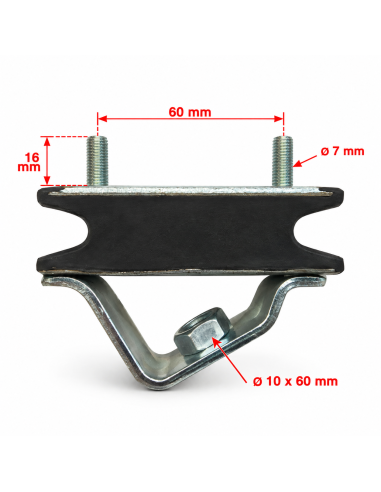 SUPPORT MOTEUR MEHARI 2CV6 DYANE 6 ACADIANE