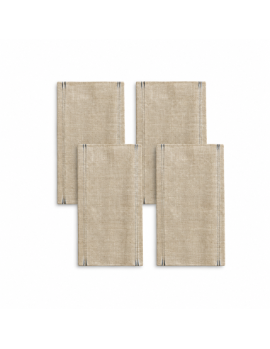 ensemble 4 fonds de banquette av en toile de...