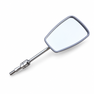 RETROVISEUR INOX  GAUCHE OU DROIT POUR MEHARI