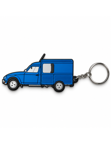 PORTE CLE ACADIANE BLEUE