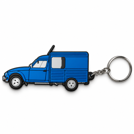 PORTE CLE ACADIANE BLEUE