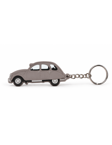 PORTE CLE 2CV GRISE