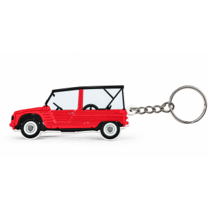 PORTE CLE MEHARI ROUGE