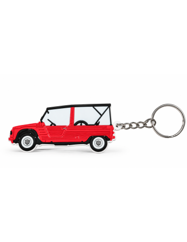 PORTE CLE MEHARI ROUGE