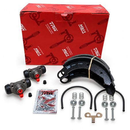 KIT DE FREINS ARRIÈRE COMPLET TOUS MODÈLES  180 MM LOOCKHEED   8MM VALEO