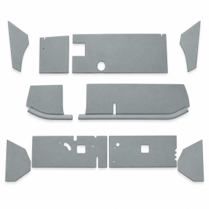 KIT 9 INSONORISANTS GRIS 2CV AZAM  AVEC BOURRELET PRODUIT...
