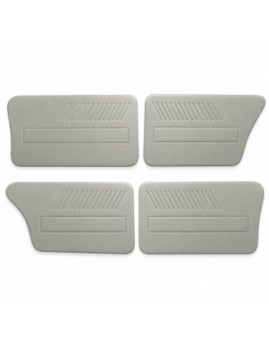 KIT DE 4 PANNEAUX DE PORTE GRIS AMI6