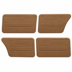 KIT DE 4 PANNEAUX DE PORTE MARRON AMI6