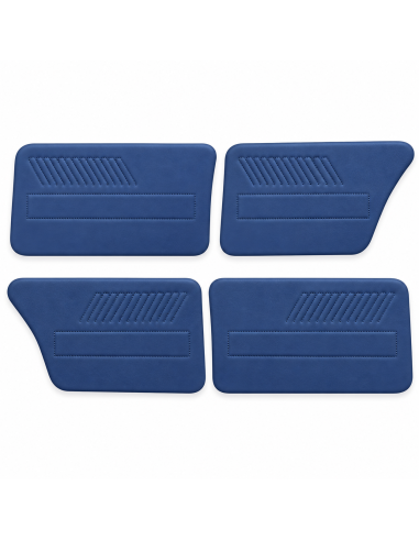 KIT DE 4 PANNEAUX DE PORTE BLEU AMI6