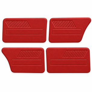KIT DE 4 PANNEAUX DE PORTE ROUGE AMI6