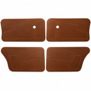 KIT DE 4 PANNEAUX DE PORTE MARRON AMI8