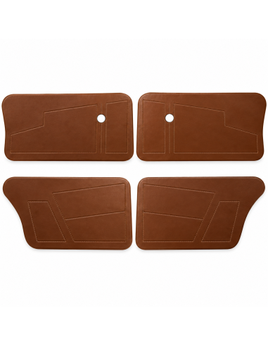 KIT DE 4 PANNEAUX DE PORTE MARRON AMI8
