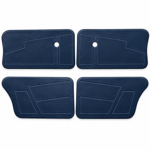 KIT DE 4 PANNEAUX DE PORTE BLEU AMI8