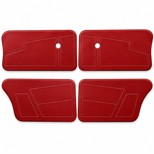 KIT DE 4 PANNEAUX DE PORTE ROUGE AMI8