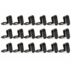 LOT DE 18 AGRAFES POUR PANNEAUX DE PORTES 2CV PETIT MODÈLE