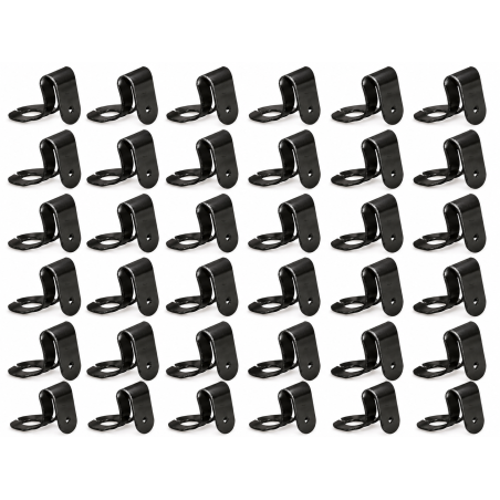 LOT DE 30 AGRAFES POUR PANNEAUX DE PORTES 2CV GRAND MODÈLE