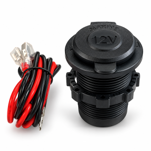Prise allume-cigare femelle marine 12V – Réf. 3098 – Accessoire électrique pour voiture ancienne, Méhari et bateau – MCDA