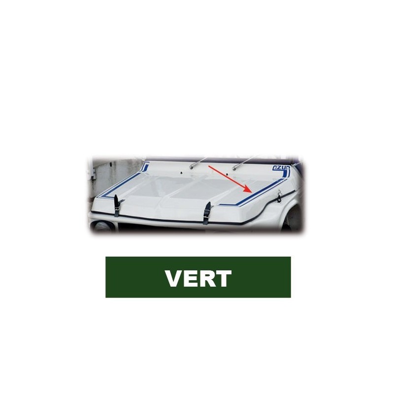 Autocollant AV + AR Vert mehari mehari 4x4