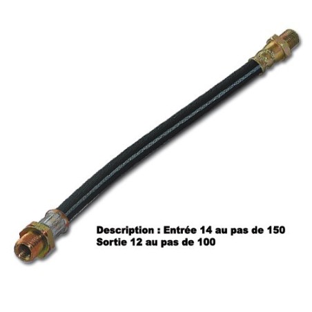 Fléxible du Maître cylindre avant 05/1968 mehari dyane dyane 6 ami 6