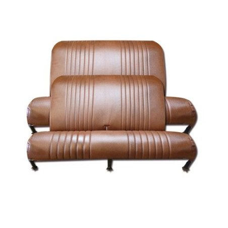 ENSEMBLE DE GARNITURE BANQUETTE AV + AR SKAI MARRON PERFORE