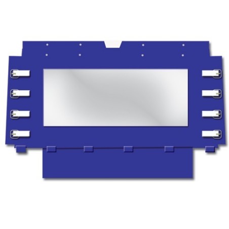 BACHE AR PICK UP BLEU MARINE MEHARI