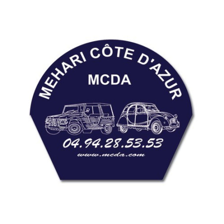 HOUSSE ROUE DE SECOURS PUB BLEU