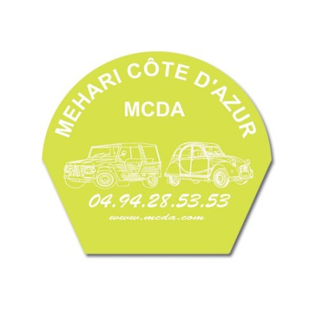 COUVRE ROUE JAUNE PUBLICITAIRE COUVRE ROUE JAUNE PUBLICITAIRE