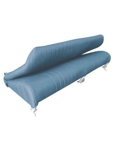 GARNITURE BANQUETTE ARRIERE 2CV EXPORT BLEU DIAMANTE
