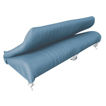 GARNITURE BANQUETTE ARRIERE 2CV EXPORT BLEU DIAMANTE