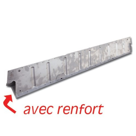 PLANCHER PEDALE ETROIT 2CV