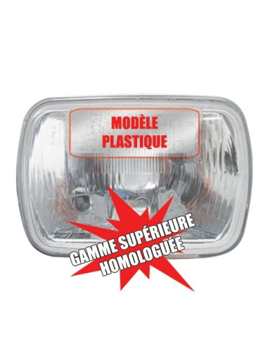 Phare Avant Rectangulaire LEM Select 184x102 Mm - Droite/Gauche, Adaptable Tracteur Et Engin
