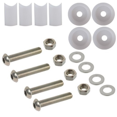 KIT FIXATION VISSERIE PORTE BAGAGES 2 CV