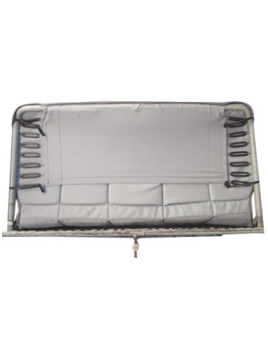 GARNITURE DE BANQUETTE AR ENAC BAYADERE BLEUE