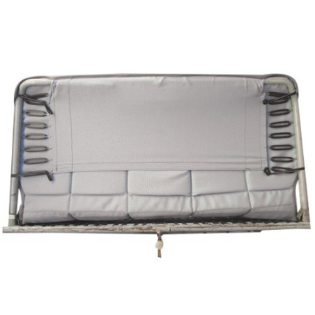 GARNITURE DE BANQUETTE AR ENAC BAYADERE BLEUE