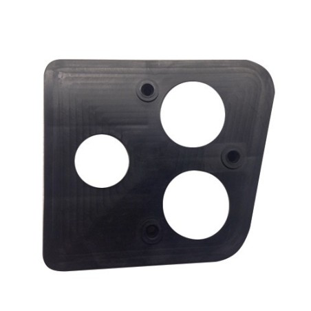 PLATINE REHAUSSE FEU AR DROITE NOIRE
