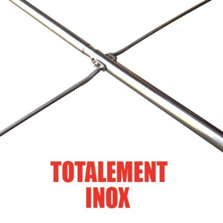 ARMATURES COMPLETES DE BACHE INOX