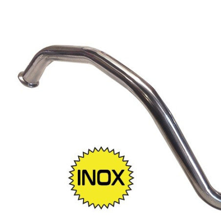 LIGNE ECHAPPEMENT COMPLETE INOX POUR 2CV4