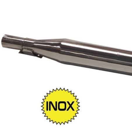 LIGNE ECHAPPEMENT COMPLETE INOX POUR 2CV4