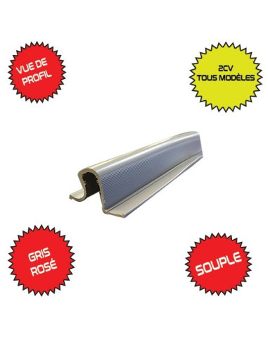 PROFILE G/D ETANCHEITE PORTE GRIS