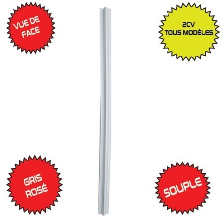 PROFILE G/D ETANCHEITE PORTE GRIS 2CV LONGUEUR 900mm