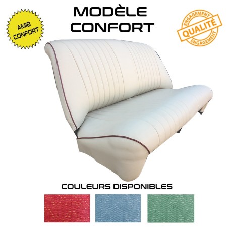 KIT COMPLET 2 SIEGES AVANT   BANQUETTE ARRIERE AMI 8 CONFORT BLEU DIAMANTE