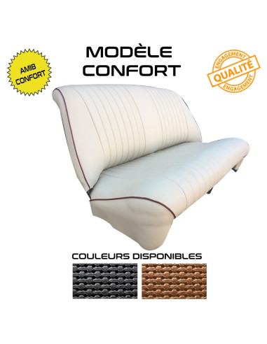 KIT GARNITURES SIEGES AVANT   BANQUETTE ARRIERE AMI 8 CONFORT MARRON PERFORE