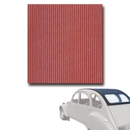 Capote neuve, petit grain à l'ancienne, rouille, fermeture extérieure 2cv 2cv 6